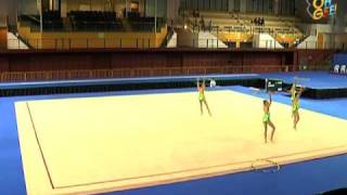 YOG Validation Exercise: Japan's Rhythmic Gymnasts on the hoops