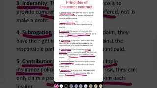 Part-5 Bcom 3rd sem principles of insurance contract last part#panjabuniversity #viral #shortvideo