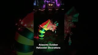 Awesome Outdoor Halloween Decorations