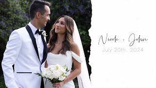 Nicole + John Wedding Highlight