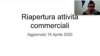 LE POSSIBILI DATE DI RIAPERTURA DELLE ATTIVITÀ