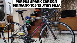 ROADBIKE PARDUS SPARK CARBON REVIEW MURAH BANGET