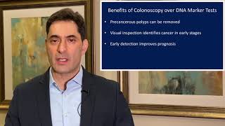 Benefits of colonoscopy over DNA marker tests