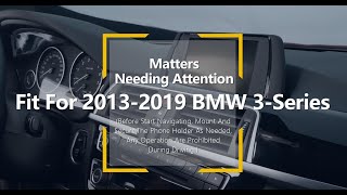 How to update Phone Holder for BMW 3 Series 2013-2019?