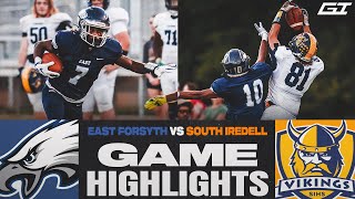 East Forsyth vs South Iredell | WR Que'Sean Brown goes off for 5 TDs | NCHSAA FB 2022