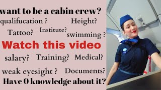 Everything about cabin crew