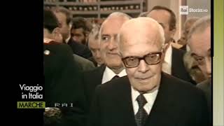 Visita del presidente Pertini nelle Marche (1981) - Ancona, Fano, Senigallia