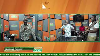 NAASEI THE STORY SINGER SURPRISED KWAMENA IDAN AT ADOM LIVE WORSHIP.