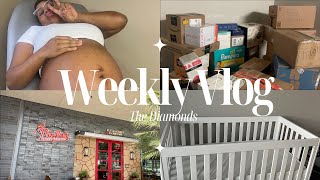 Weekly Vlog: We Officially Moved-In, Unpack with us, & Last Brunch Dates Until Baby Arrives