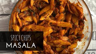 Spicy Masala Chips Recipe | Kenyan Style | Hajrah Kayy Cooks