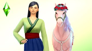 Mulan And Lychee [Mulan - Palace Pets] : Create a Sim I Sims 4