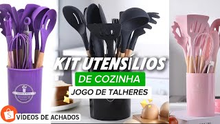 Achadinhos da Shopee - ítens de cozinha - colheres de silicone