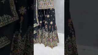 ORDER NO 👜 7888654301 partywear sharara suit ❤ #viral #youtubeshorts #youtubeshorts #shararasuit