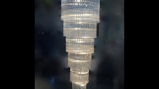 Led Custom Bespoke Murano Glass And Premium Crystal Chandelier Made by First Class Lighting Ltd