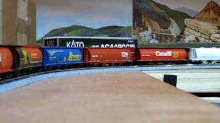 CP N scale Grain Train