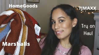 HomeGoods, Marshalls, TJMaxx, Boscov Haul, Try On