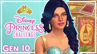 🐯Jasmine | Disney Princess 15 Gen Challenge 👑 SPEEDRUN #TheSims4 #EAPartner #10