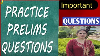 Previous Year Questions, UPSC, HCS, Other competitive exams