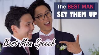 Best Man Speech - little brother roasts big brother and the bride