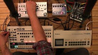 behringer RD-9 meets TR-626 Acid Session