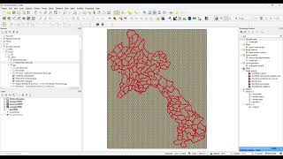 Creating diamond grid in QGIS