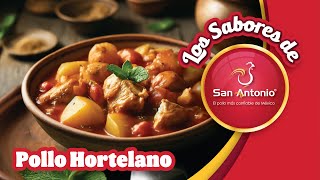 Pollos San Antonio presenta: ¡Nuestra deliciosa receta de Pollo Hortelano! 🍵🌱