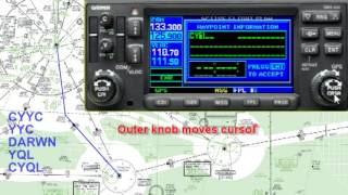 Garmin GNS430 IFR Flight Plan