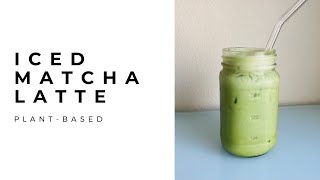 Iced Matcha Latte | Feat. Matcha Bar @Hustle