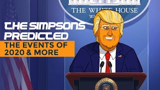 The Simpsons Predicted The Events of 2020 & More | Info Junkie TV