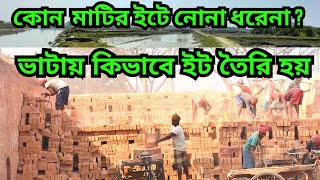 ভাটায় কিভাবে ইট তৈরি হয়  | | brick field | ইট ভাটা | কিভাবে ইট বানানো হয় | brick making process ।