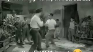 Cantinflas parodia la pelea de chavez jr y canelo alvarez