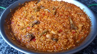 ARROZ con ALCACHOFAS y POLLO. Delicioso, fácil y rápido de hacer. Lo comerás todas las semanas!!