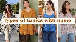 types of tunics with names | tunic tops design  how to ladies stylish tunic video||