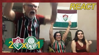 FAMÍLIA TRICOLOR REAGE À 2 FLUMINENSE X 1 PALMEIRAS  - CAMPEONATO BRASILEIRO 2023