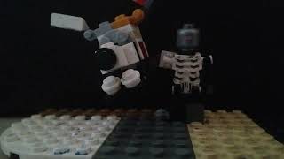 a stooped lego fnaf animation of mangl