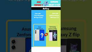 Asus Zenfone 9 vs Samsung galaxy Z Flip | Speed test | #short #youtubeshorts #viralvideo
