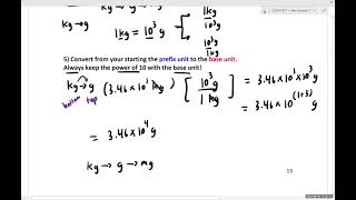 CHEM 107 Ch. 1 Lecture Part 4 Units of Measurement and Unit Conversions