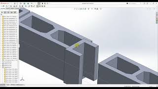 #6 - Projetando uma Casa em Alvenaria Estrutural no SolidWorks