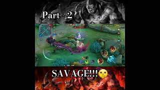 Part 2 savage!!! #balmond #mobilelegends #mobilelegendsbangbang