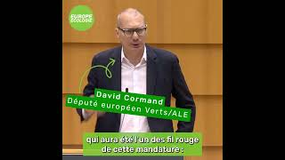 David Cormand dans le débat sur les ressources propres