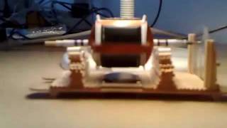 mendocino solar motor (3.test) fast spinning