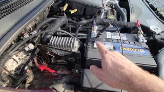 2000 jeep grand cherokee 4.7l crank sensor signal wire check and how to set up oscilloscope part 1