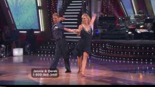 Jennie Garth and Derek Hough: First Cha Cha Cha