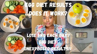 Lose 10kg in 10 days?| Tried 3 day egg challenge| Does it work?| unexpected results|