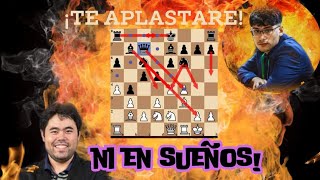 ALIREZA FIROUZJA LE DA UNA LECCIÓN  A HIKARU NAKAMURA DE PRINCIPIO A FIN