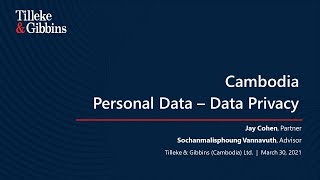 [EN] Data Privacy in Cambodia