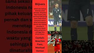 Muasal Pemain Timnas Indonesia. Jika Timnas Semuanya Keturunan Lahir-Besar di NKRI Diprotes Juga?