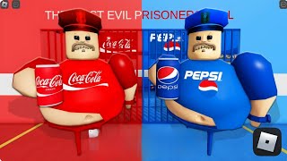 Coca Cola vs Pepsi Barry's Prison Run Obby (Roblox) Full Gameplay (Android)