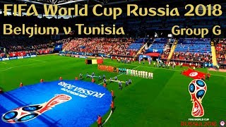 Belgium vs Tunisia - Group G | FIFA World Cup Russia 2018 | #BELTUN