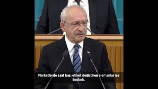 Kemal Kılıçdaroğlu grup toplantısında konuştu.